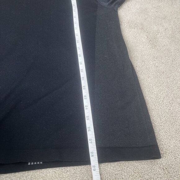 Fabletics Training Day Long Sleeve Tee Shirt Mens XL Black Stretch Performance - Picture 5 of 6